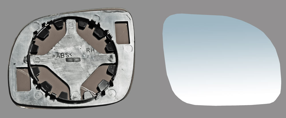 Luna Espejo Chico Azul Sin Desempañante Derecho