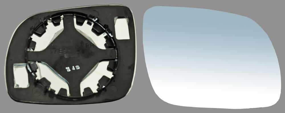 Luna Espejo Chico Azul Sin Desempañante T155 Derecho