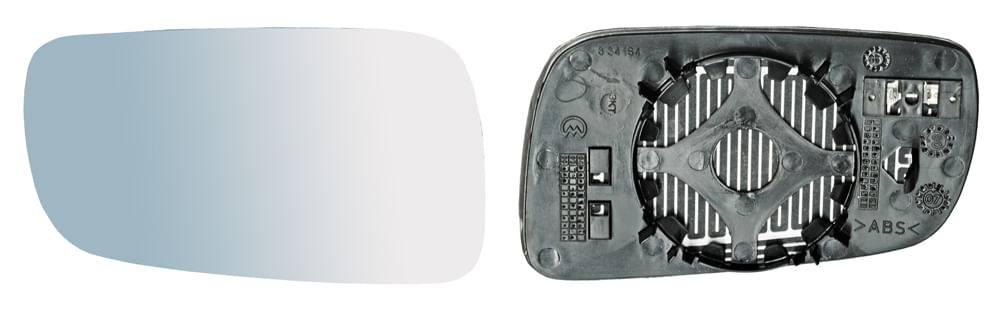 Luna Espejo Grande Azul Con Desempañante T155 Izquierdo