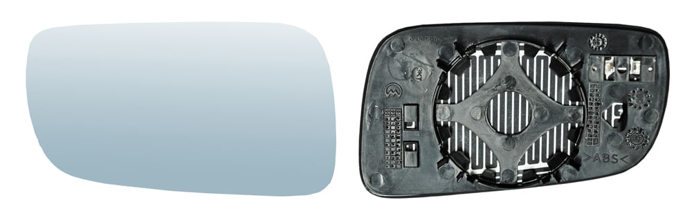 Luna Espejo Grande Con Aumento Con Desempañante T155 Izquierdo