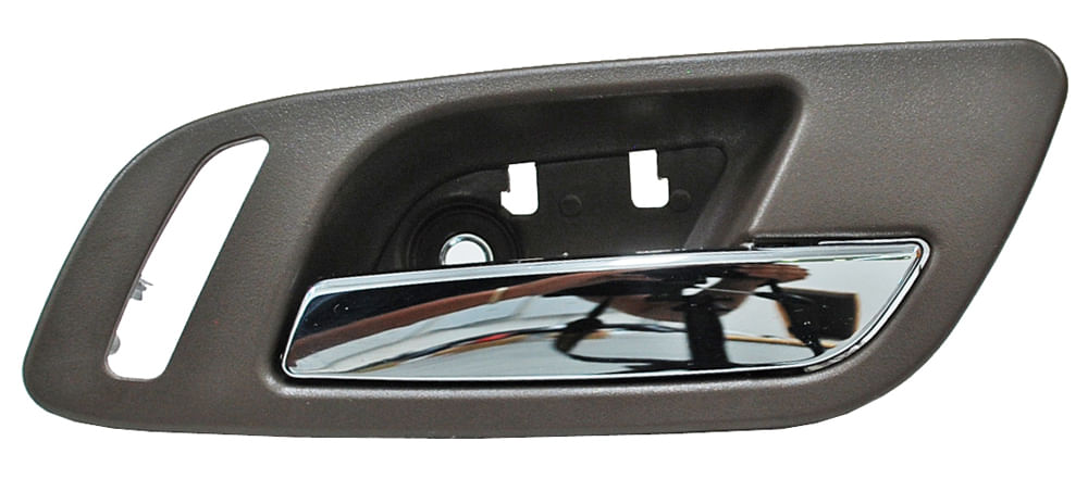 Manija Interior Café/Cromada Con Hoyo Delantera Izquierda