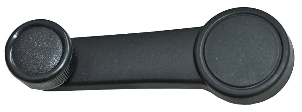 Manija Elevador Cristal Gris Metal