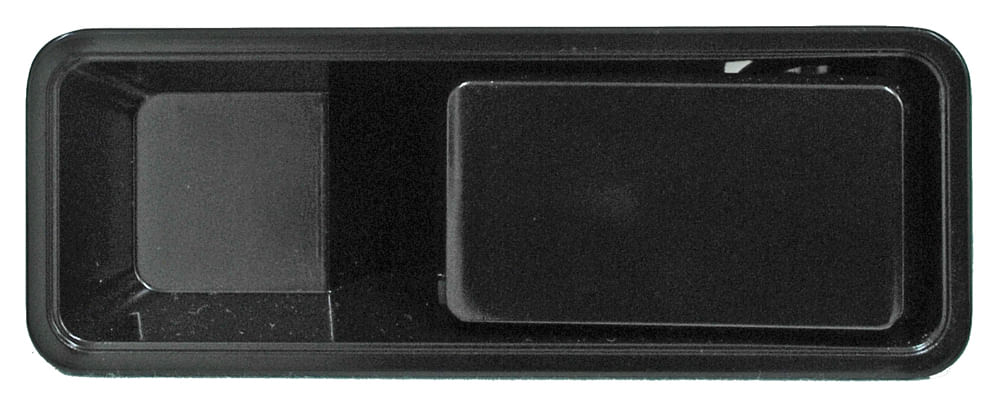 Manija Interior Negra Metal Izquierda