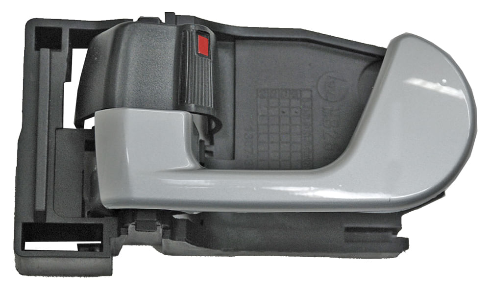 Manija Interior Negra-Plata Delantera-Trasera Derecha