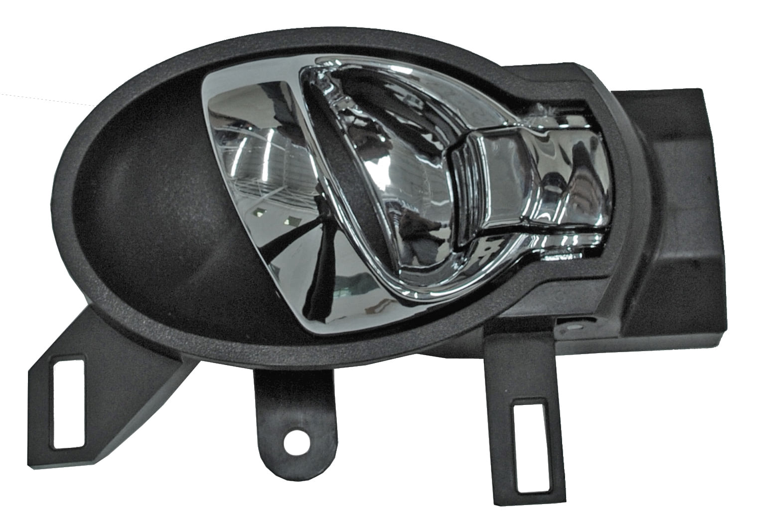 Manija Interior Negra-Cromada Delantera-Trasera Izquierda