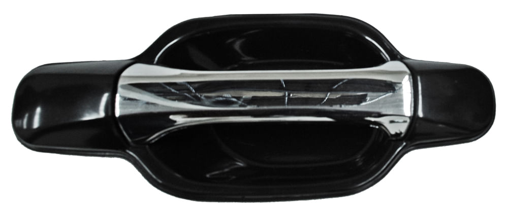 Manija Exterior Negra-Cromada Trasera Derecha