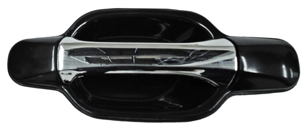 Manija Exterior Negra-Cromada Trasera Izquierda