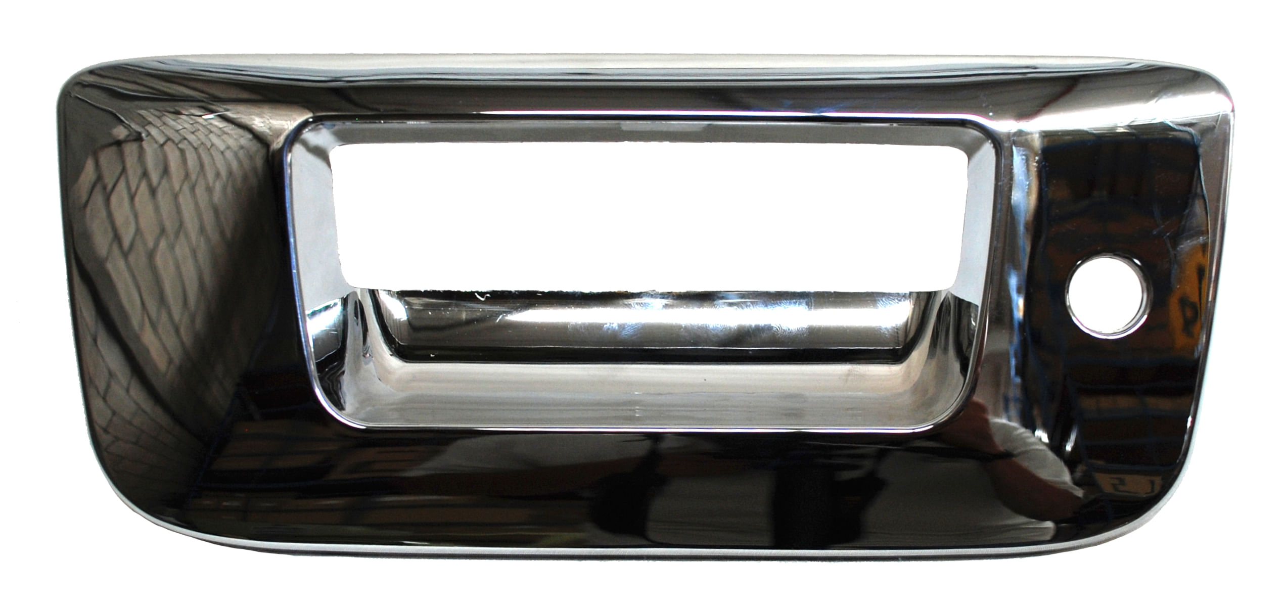 Manija Tapa Caja Cromada Con Hoyo Para Llave Bisel