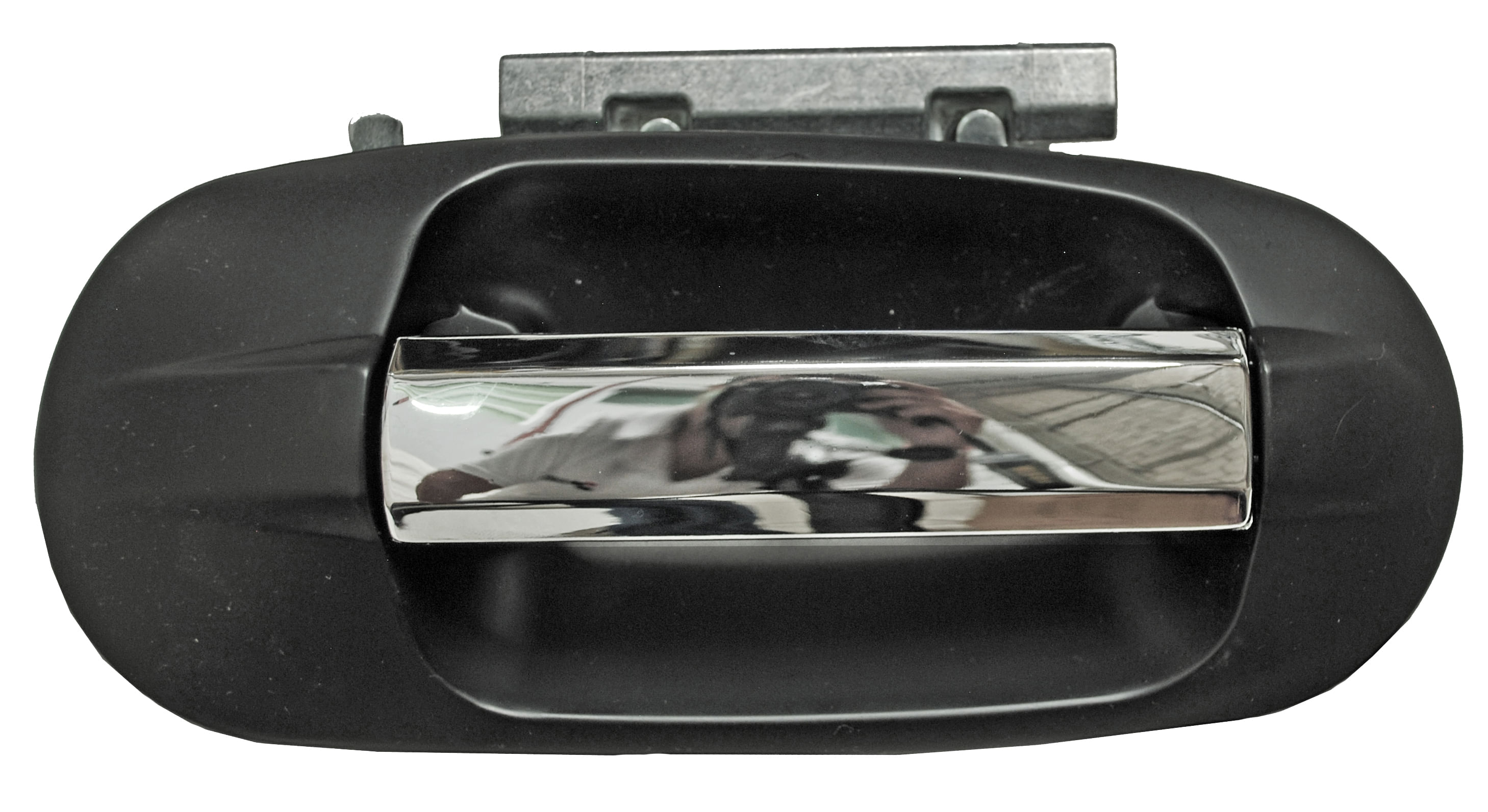 Manija Exterior Negro-Cromo Delantera Derecho