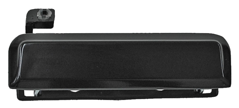 Manija Exterior Negra Metal Derecho