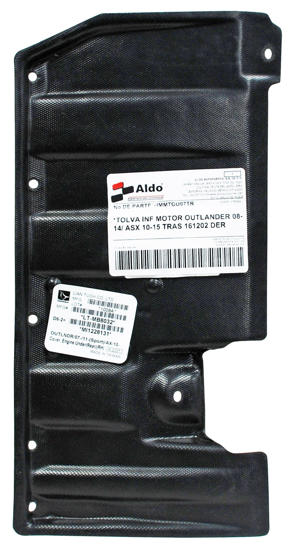 Tolva Inferior Motor 161202 Derecho