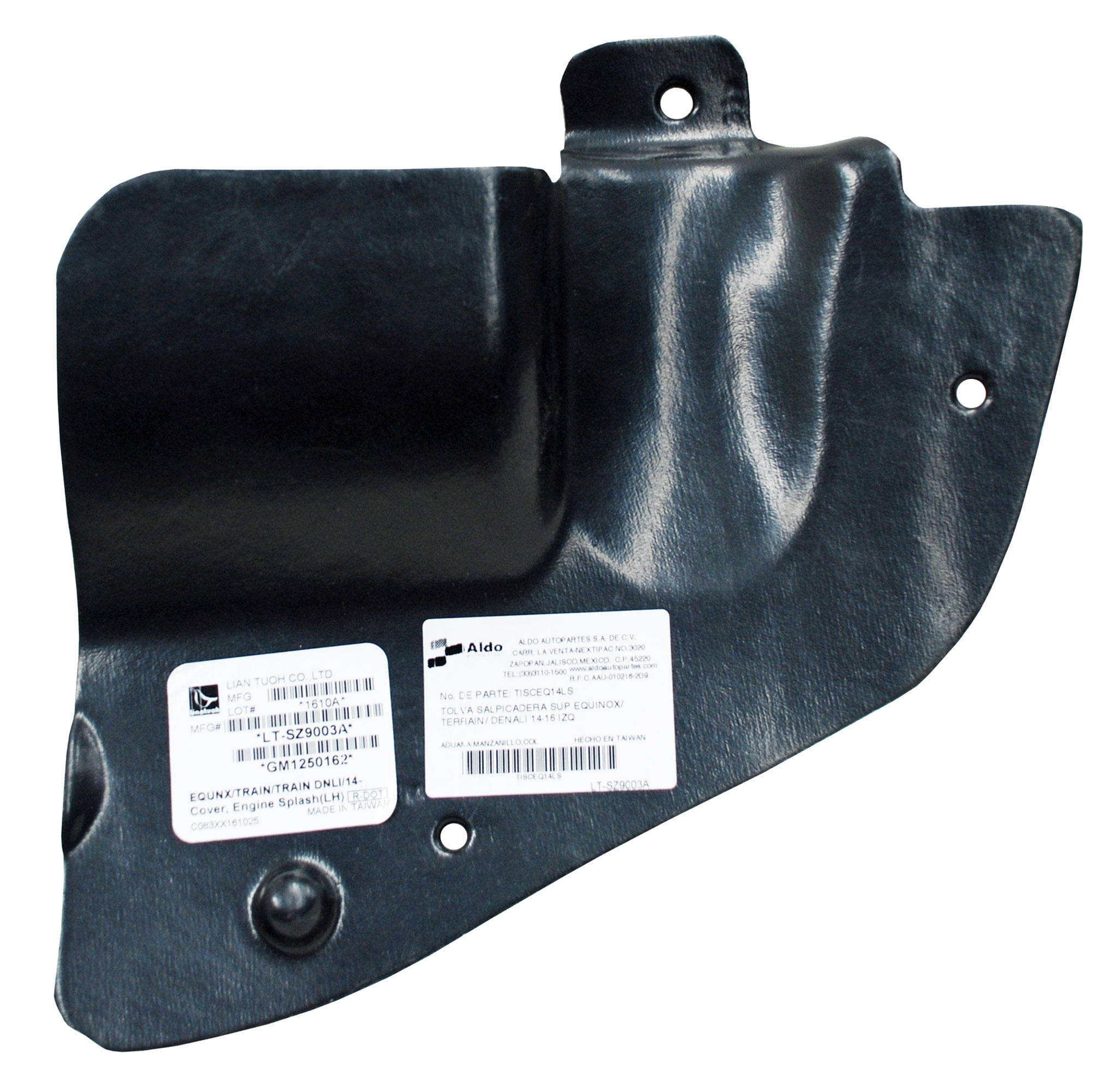 Tolva Salpicadera Superior 61230 Izquierdo