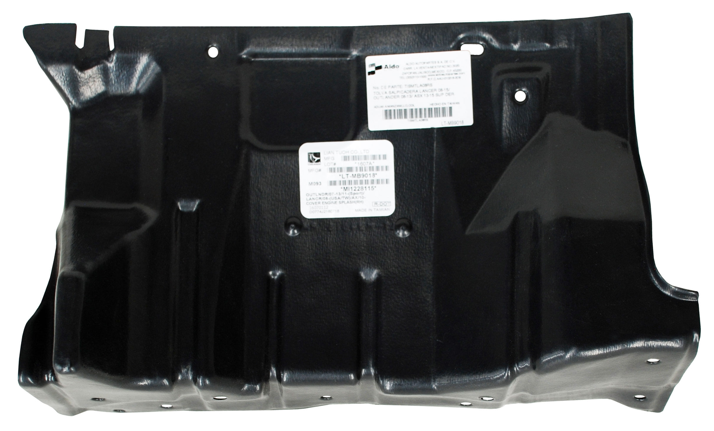 Tolva Salpicadera Plastico 161202 Derecha