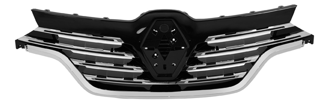 Parrilla Rn Koleos 2017 2018 2019 C/Moldura Cromada Iconic/Bose/Minuit/Intens L4 4 Cilindros 2.5L 5 Puertas