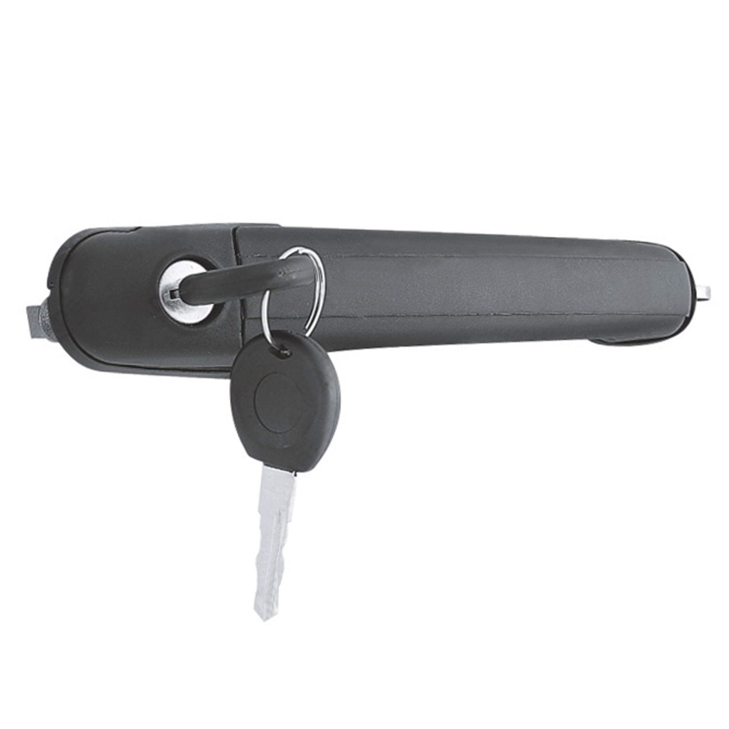 Manija Exterior Vw Derby 95-09/Van 03-08/Sharan 02-08  St Cordoba 99-02/Alhambra 02-07/Ibiza 99-02  Pata Corta 5.5 Cm Corrugada Negra Plastico Hushan