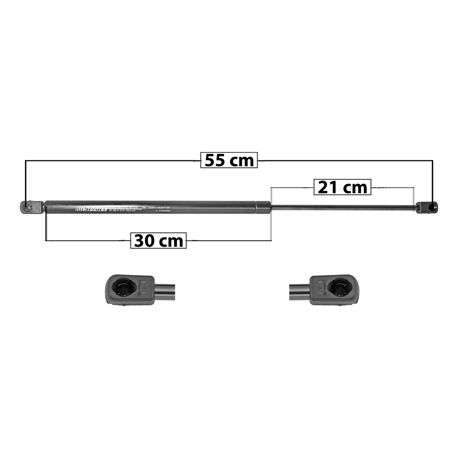 Amortiguador 5Ta Puerta Cv Zafira 02-05/Astra 00-06  55 Cm 21 Cm Entrada Tipo 9 Entrada 2 Tipo 9 128.89 139.38 6919 Spart Derecho/Izquierdo