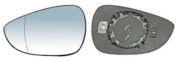 Luna Esepejo Con Desempañante Con Aumento Izquierdo