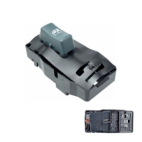 Control Electrico Cv Astro  Gm Safari Van 95-05  De Elevador 5 Pins 1 Tecla Gris 12Vcc Tipo Original