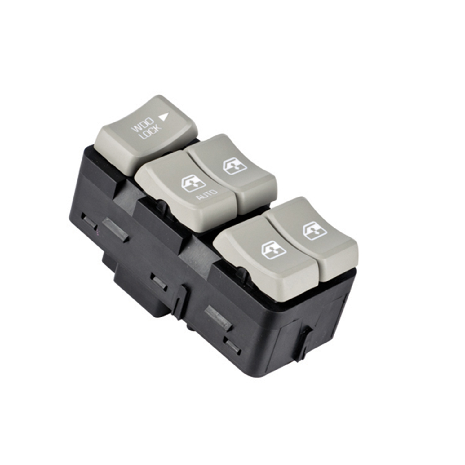 Control Electrico Bk Rendezvous 04-07  De Elevador 12 Pins 5 Teclas Gris 12Vcc Manijauto