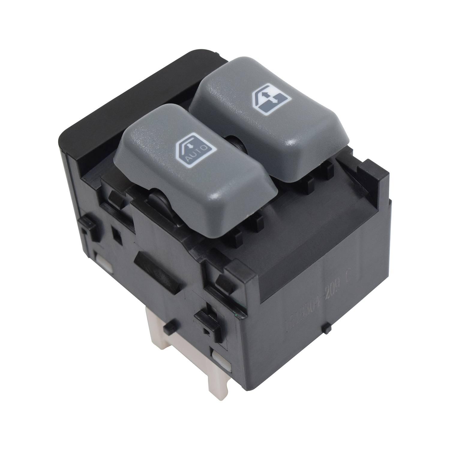 Control Electrico Cv Express Van  Gm Savana 96-02  De Elevador 7 Pin 2 Teclas Gris 12Vcc Cub