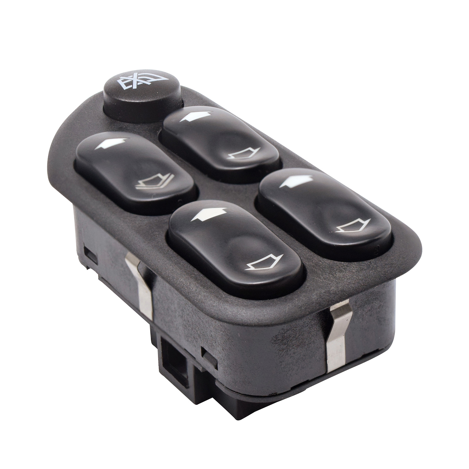 Control Electrico Fd Fiesta 03-10/Ecosport 04-07/Ranger 05-12  De Elevador 11 Pins 5 Teclas Negro 12Vcc Manijauto