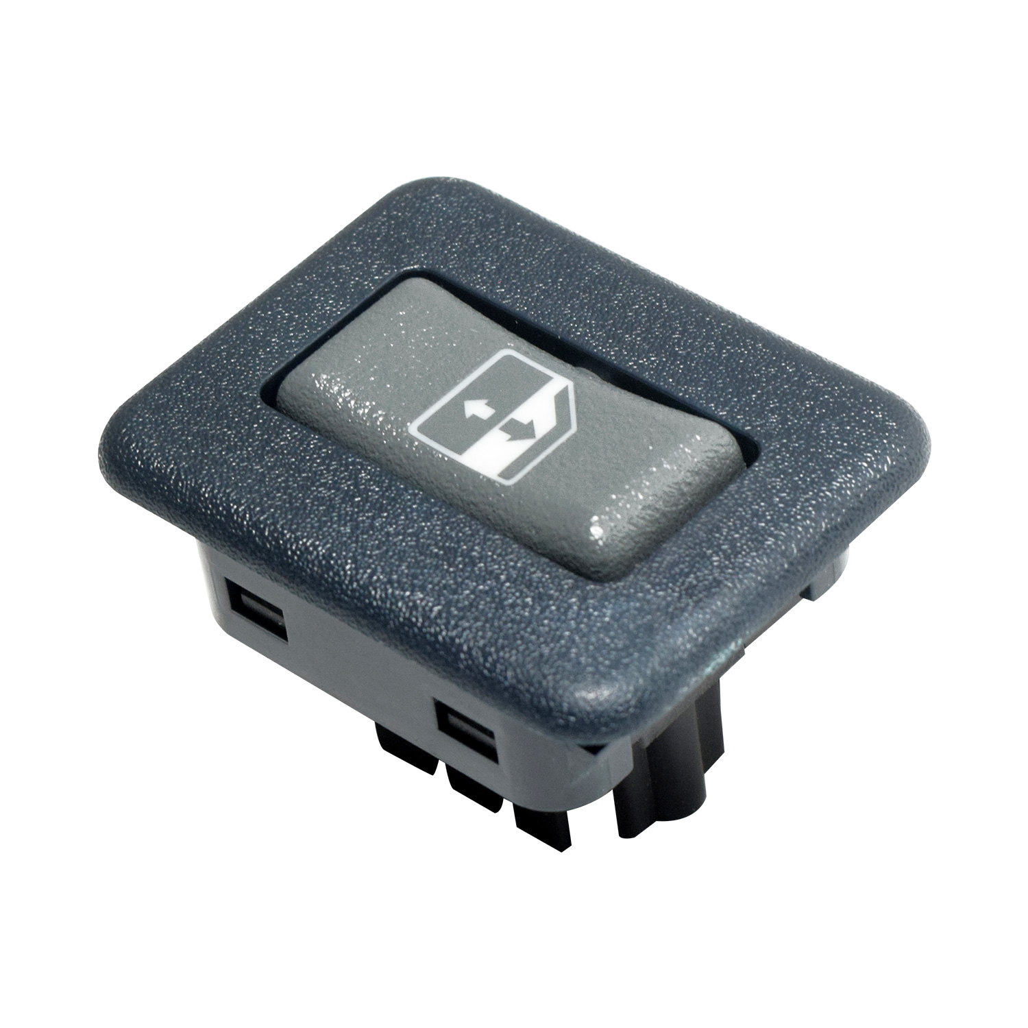 Control Electrico Cv Cheyenne/Silverado 95-98/Suburban/Tahoe  Gm Yukon 95-99  Con Bisel De Elevador 8 Pins 1 Tecla Azul 12Vcc Cub