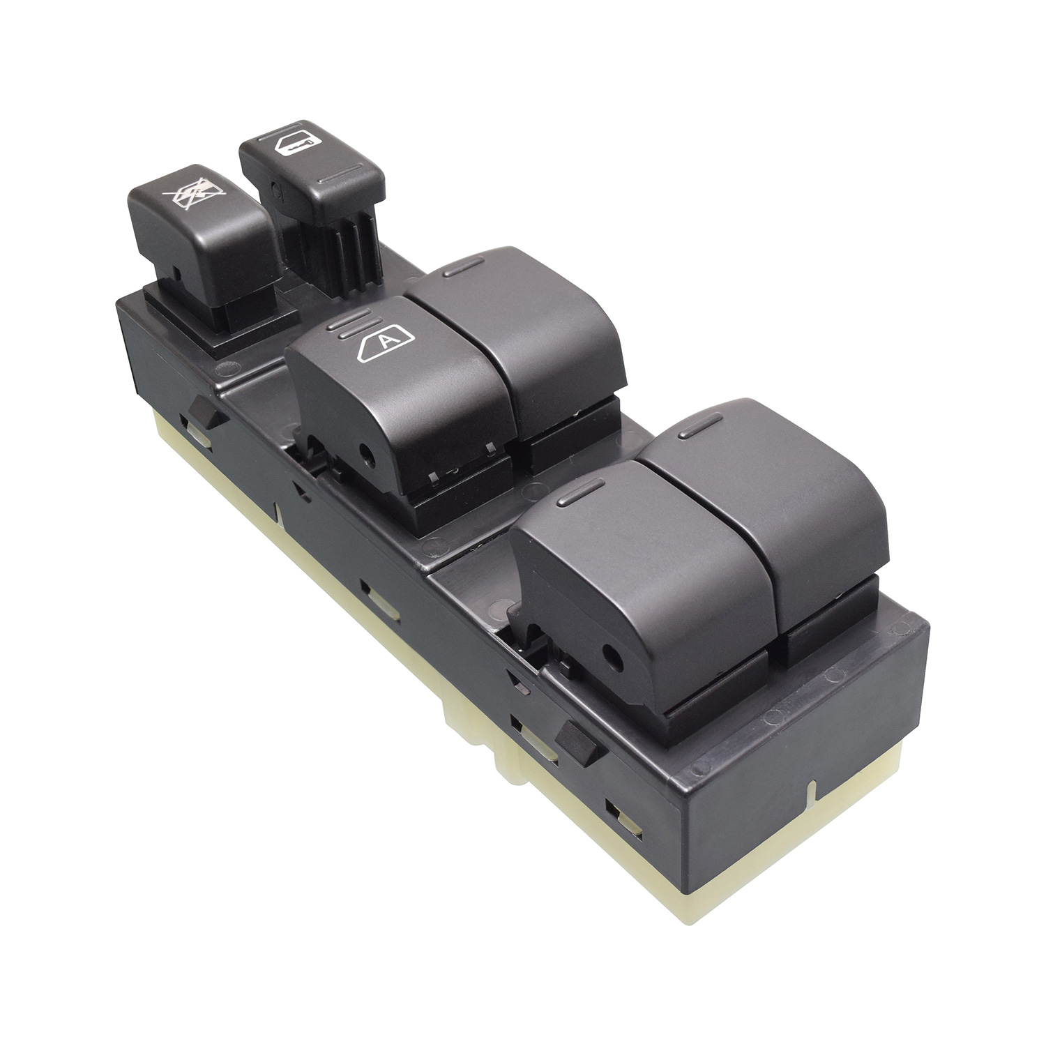 Control Electrico Ns Altima 07-12  De Elevador 17 Pins 6 Teclas Negro 12Vcc Manijauto Delantero Izquierdo