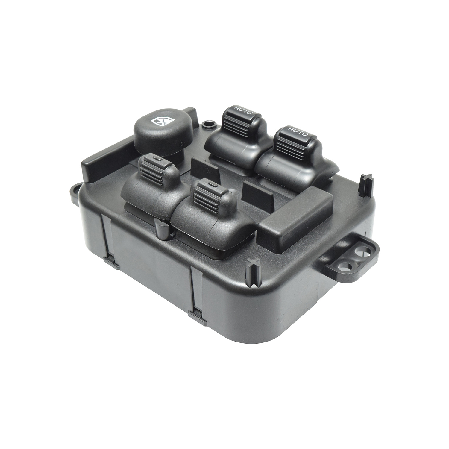 Control Electrico Jp Liberty 02-07  De Elevador 11 Pins 5 Teclas Negro 12Vcc Manijauto