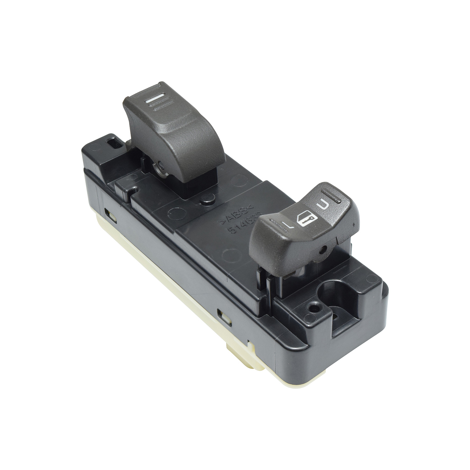 Control Electrico Cv Colorado  Gm Canyon 04-12  Hm H3T 06-10  De Elevador 12 Pins 2 Teclas Negro 12Vcc Manijauto Delantero Derecho