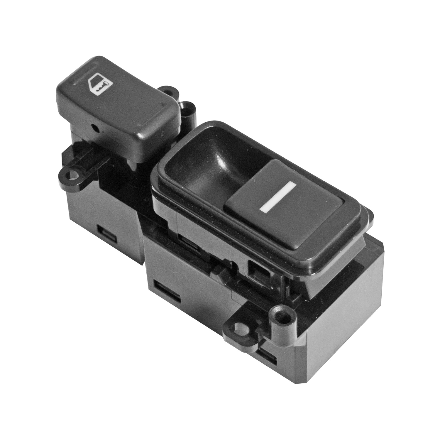 Control Electrico Hd Accord 03-07/Odyssey 05-10  De Elevador 10 Pins 2 Teclas Negro 12Vcc Manijauto Delantero Derecho