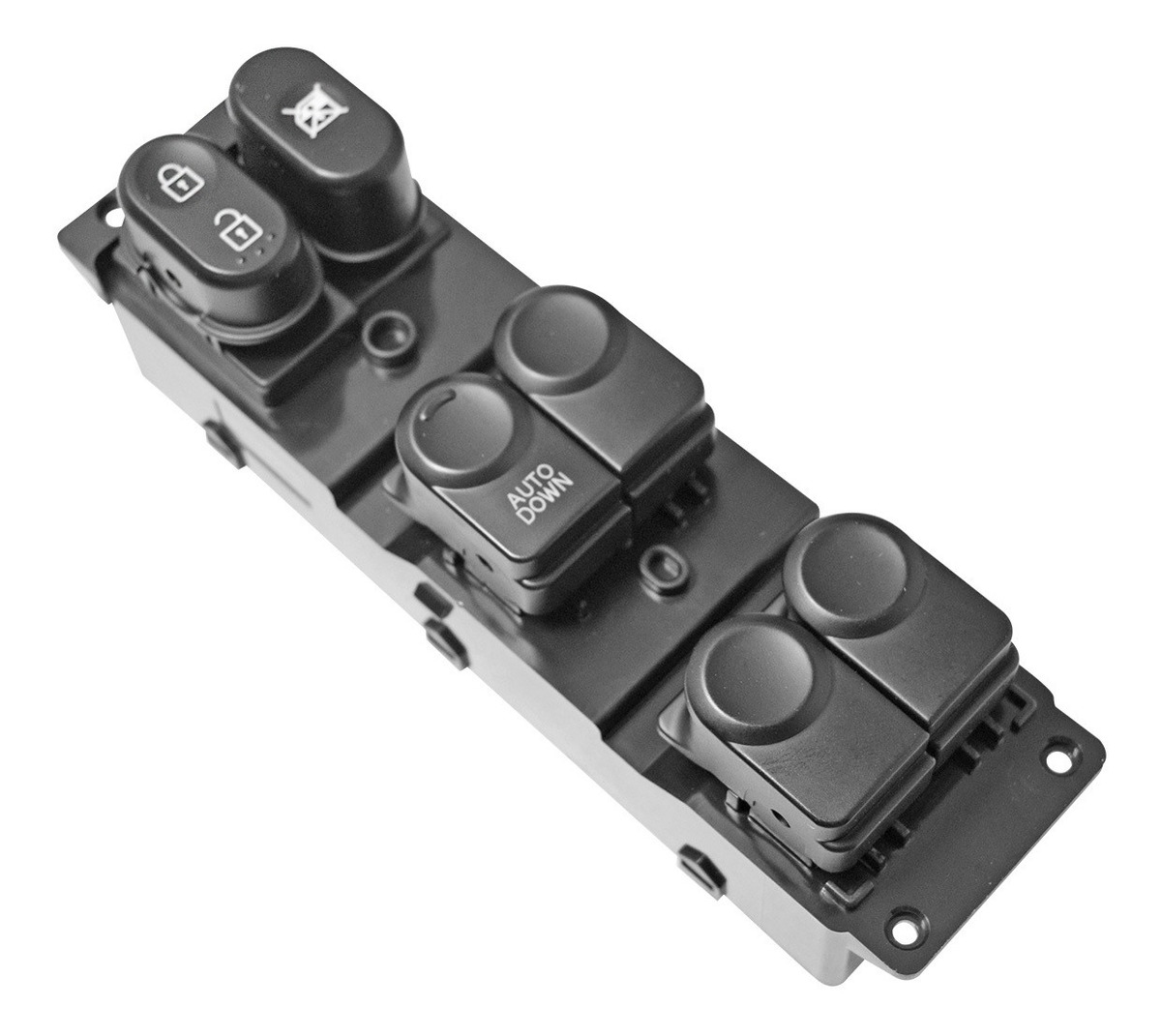 Control Electrico Hy Accent  Dg Attitude 12-14  De Elevador 14 Pins 6 Teclas Negro 12Vcc Manijauto