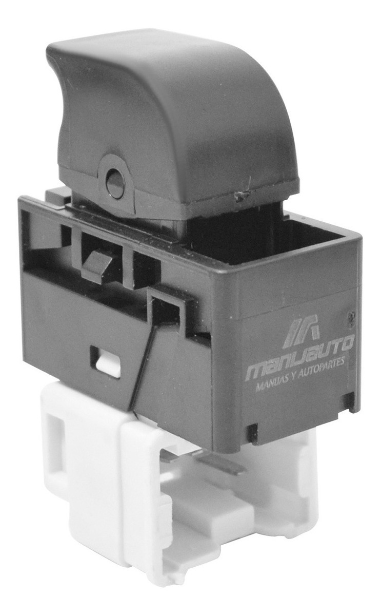 Control Electrico Ns D22 08-14/Frontier 01-04/Np300 08-15  De Elevador 6 Pins 1 Tecla Negro 12Vcc Manijauto