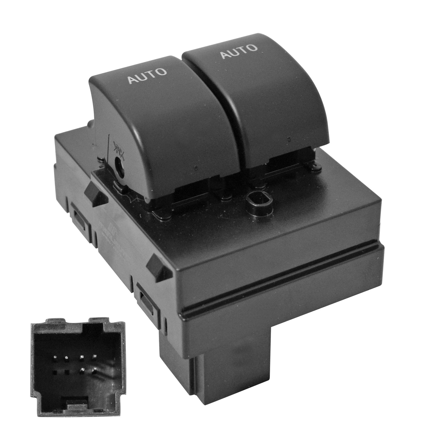 Control Electrico Fd Mustang 10-14  De Elevador 6 Pins 2 Teclas Negro 12Vcc Manijauto