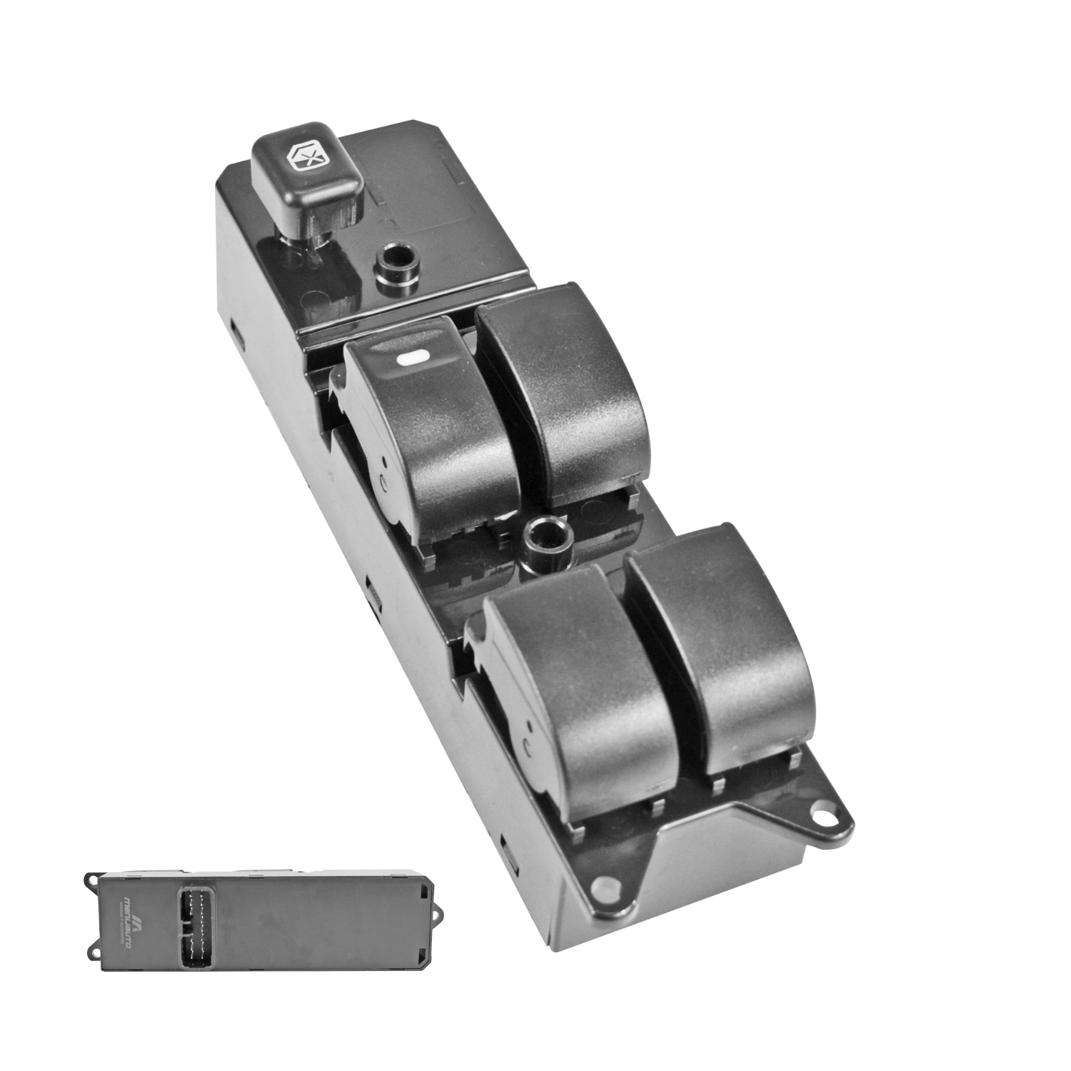 Control Electrico Mt L200 16-20  De Elevador 14 Pins 5 Teclas Negro 12Vcc Manijauto Delantero Izquierdo