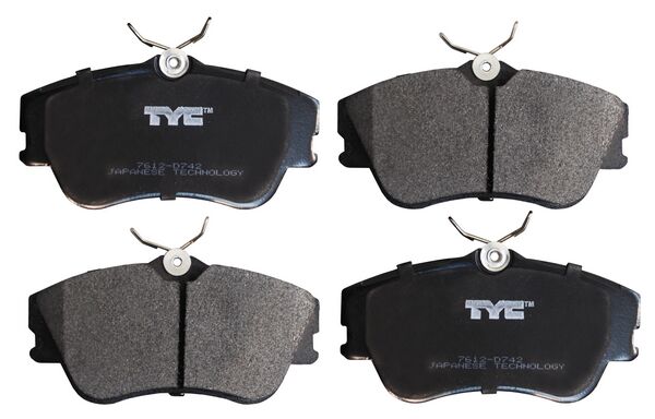 Balata Delantera Eurovan 2001-2002-2003-2004 Semimetalica Jgo