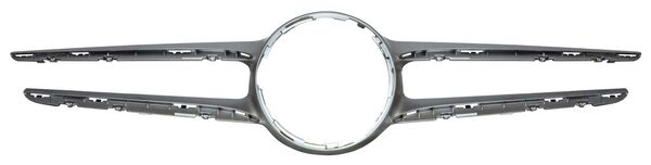 Moldura Parrilla Mbenz Clase C 2015-2016-2017-2018 Plata S/Mold Crom