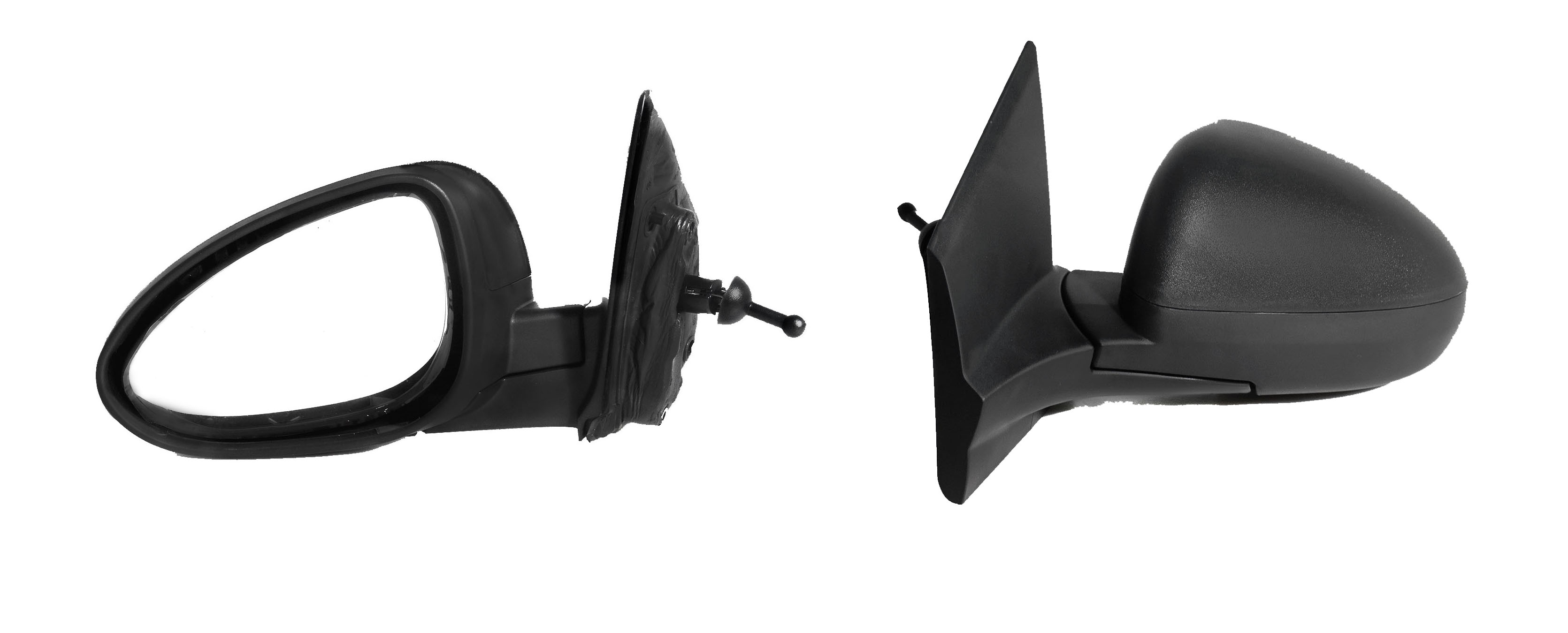 Espejo Izq Manual Negro Poroso C/Control (Sedan/H-Back) Chevrolet Sonic 2012 2018