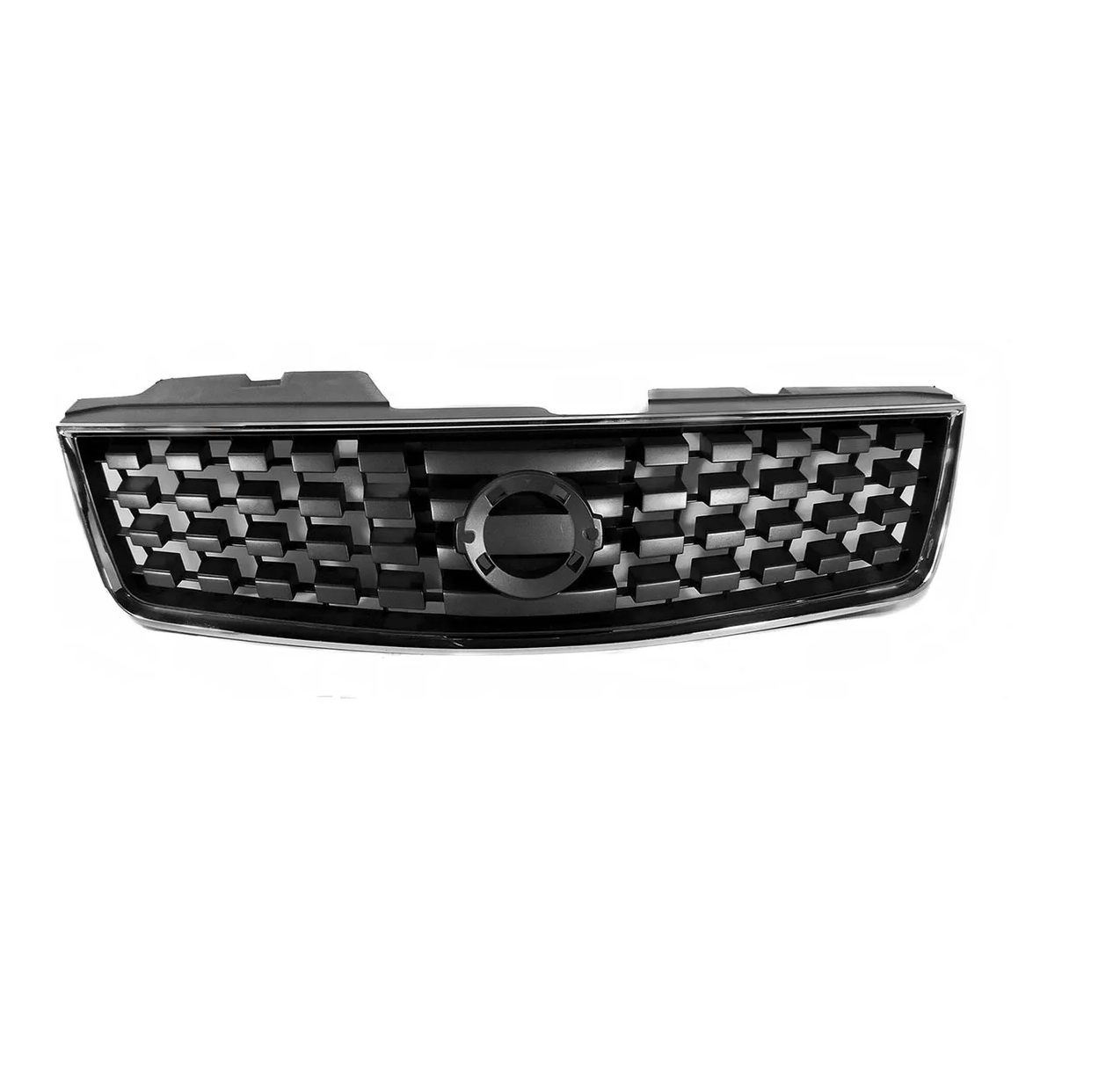 Parrilla Negra C/Filo Cromado Nissan Sentra B-16 2007 2009