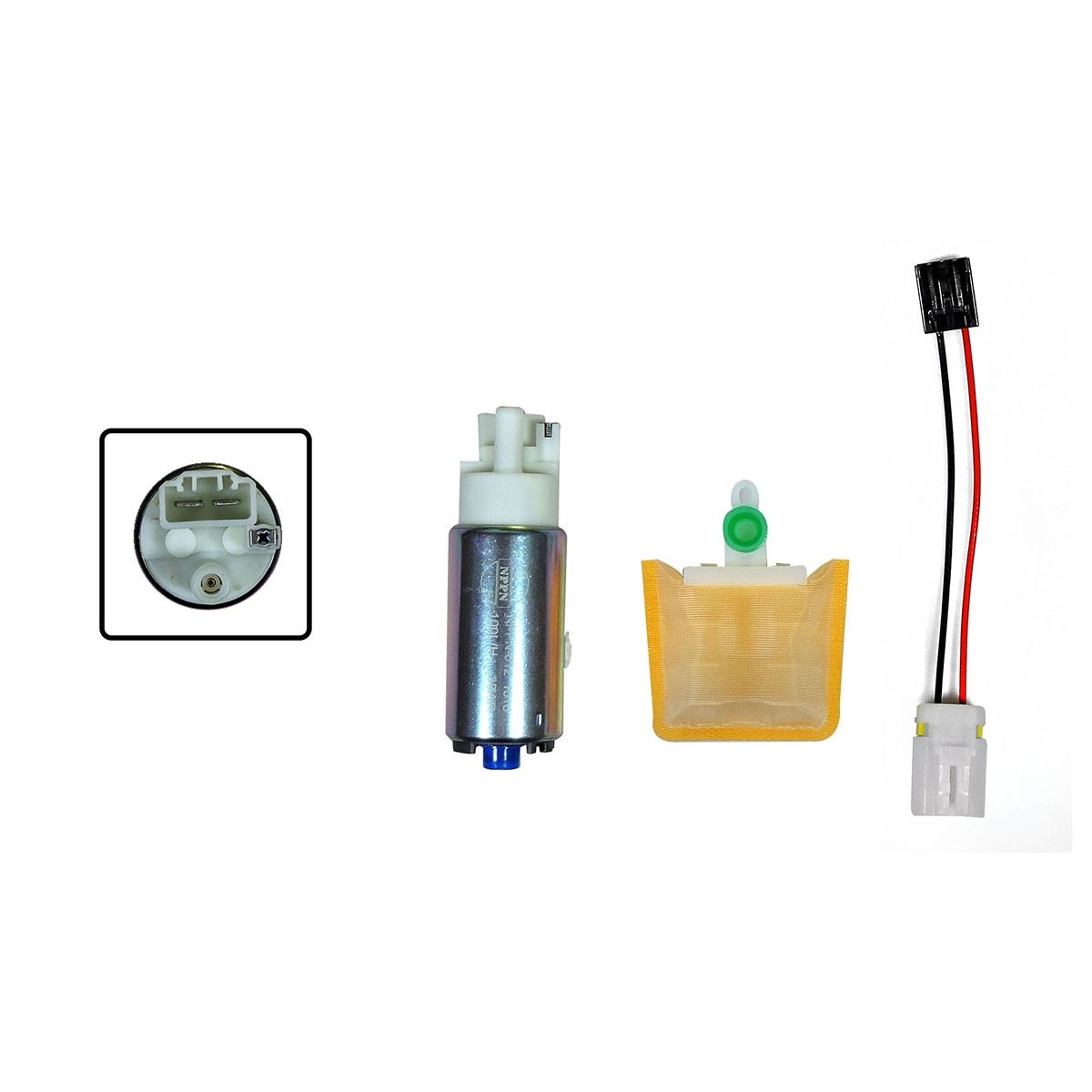 Bomba Gas Repuesto C/Cedazo C/Arnes S-Tec Chevrolet Matiz G1/G2 1.0L 2003 2015