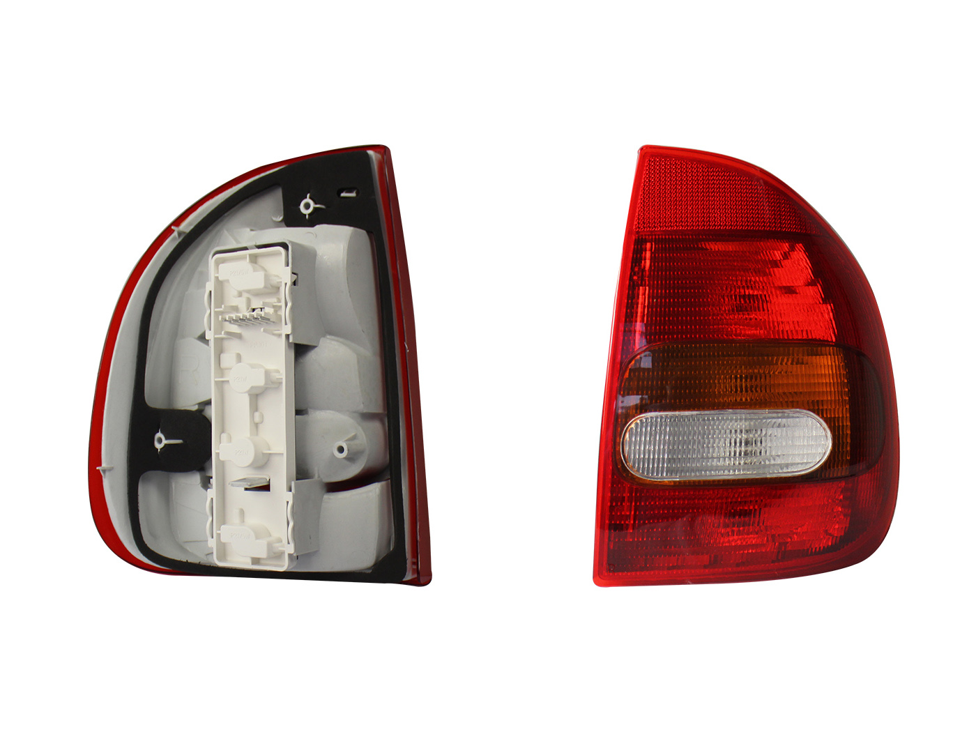 Calavera Der C/Arnes (Monza) (Rojo/Ambar/Blanco) Chevrolet Chevy 4Ptas 1994 2000