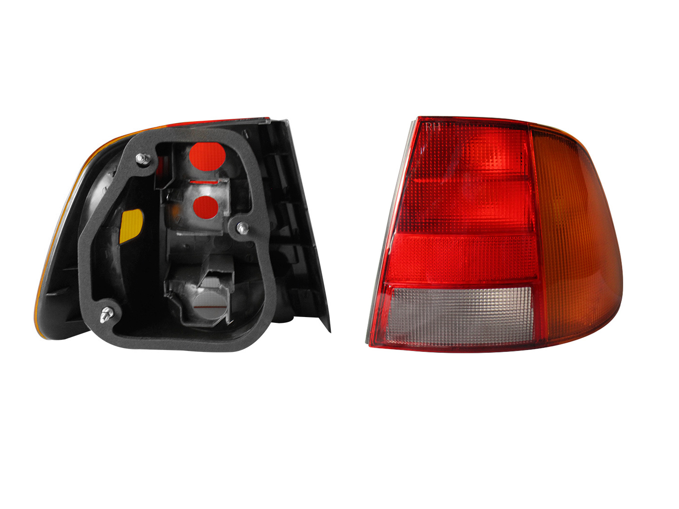 Calavera Der S/Arnes (Rojo/Ambar/Blanco) Volkswagen Derby 1998 2000