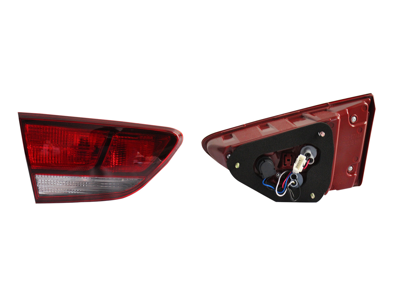 Calavera Izq Int C/Arnes 4Ptas (Rojo/Blanco) Kia Rio Sedan 2018 2023