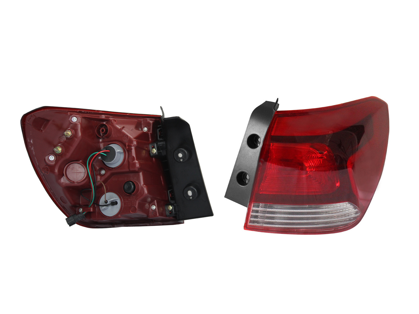 Calavera Der Ext S/Arnes 5Ptas (Rojo/Blanco) Kia Rio H-Back 2018 2023