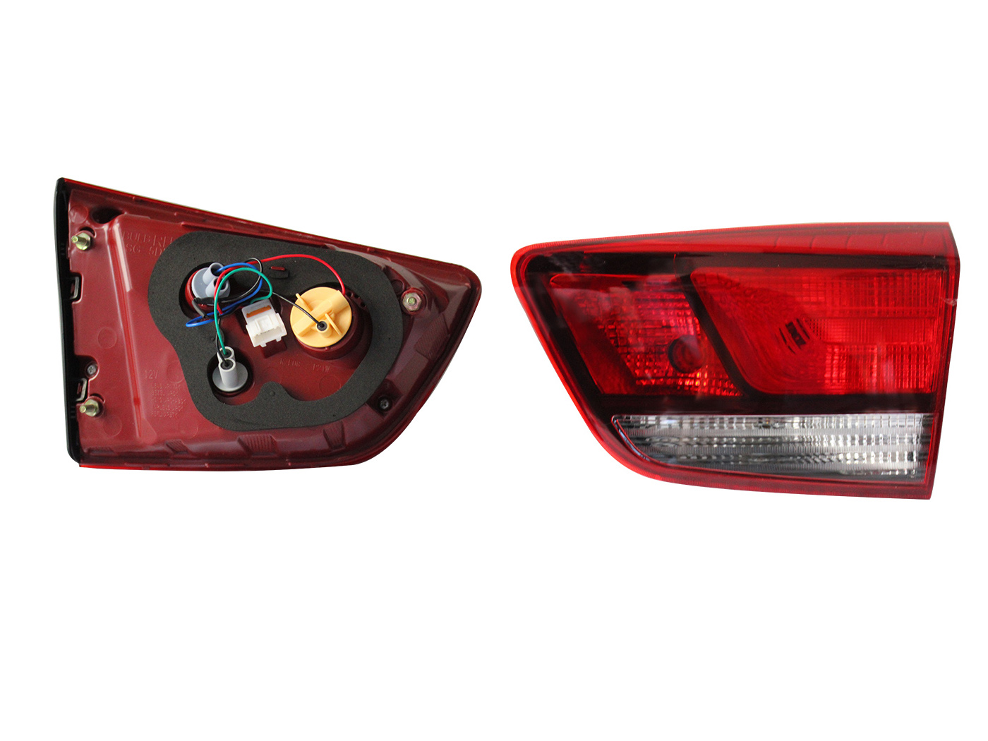 Calavera Der Int C/Arnes 5Ptas (Rojo/Blanco) Kia Rio H-Back 2018 2023