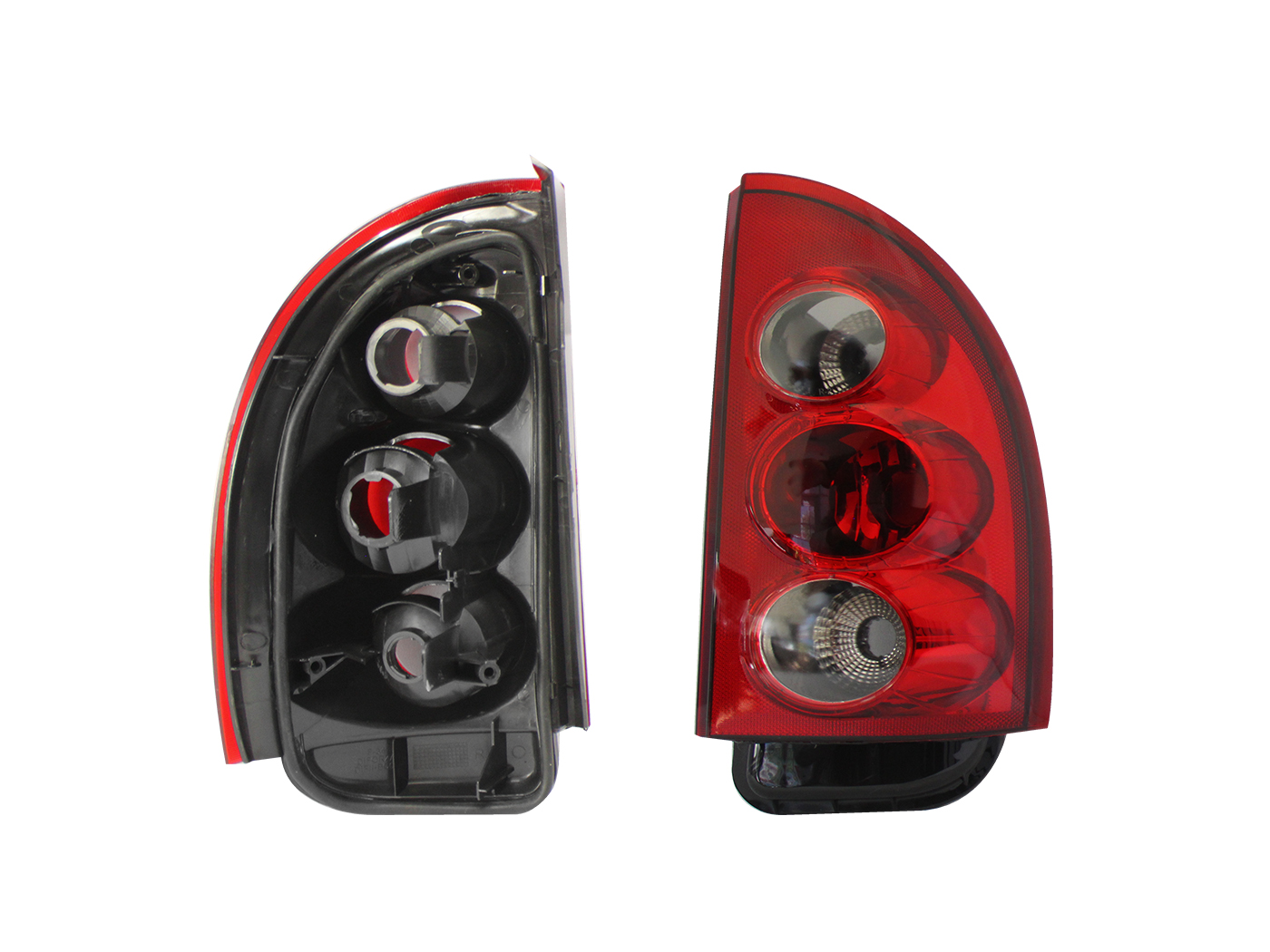 Calavera Der S/Arnes (Rojo/Blanco) Chevrolet Chevy C-2 5Ptas 2004 2008