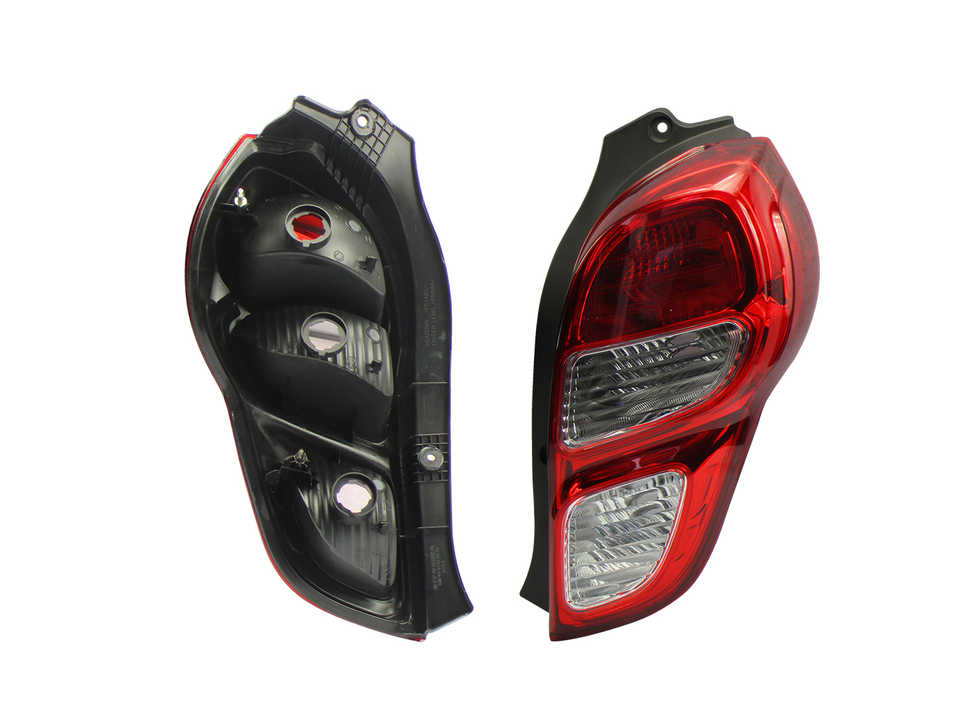 Calavera Der S/Arnes 5Ptas (Rojo/Blanco/Blanco) Chevrolet Beat H-Back 2018 2021