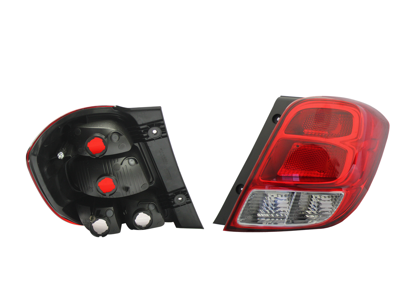 Calavera Der S/Arnes 4Ptas (Rojo/Blanco) Chevrolet Beat Sedan 2018 2021