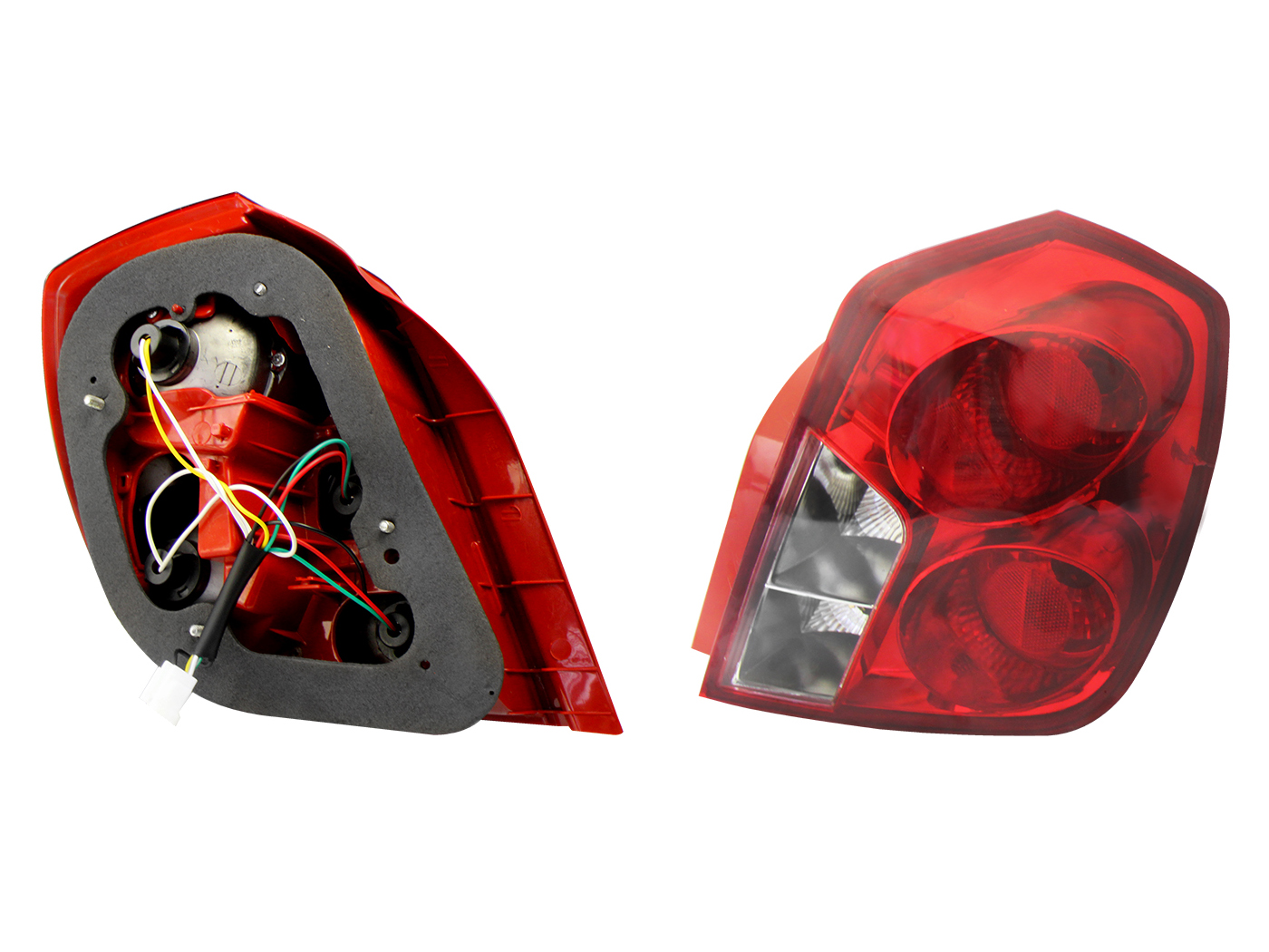 Calavera Der C/Arnes (Rojo/Blanco) Chevrolet Optra 2006 2010