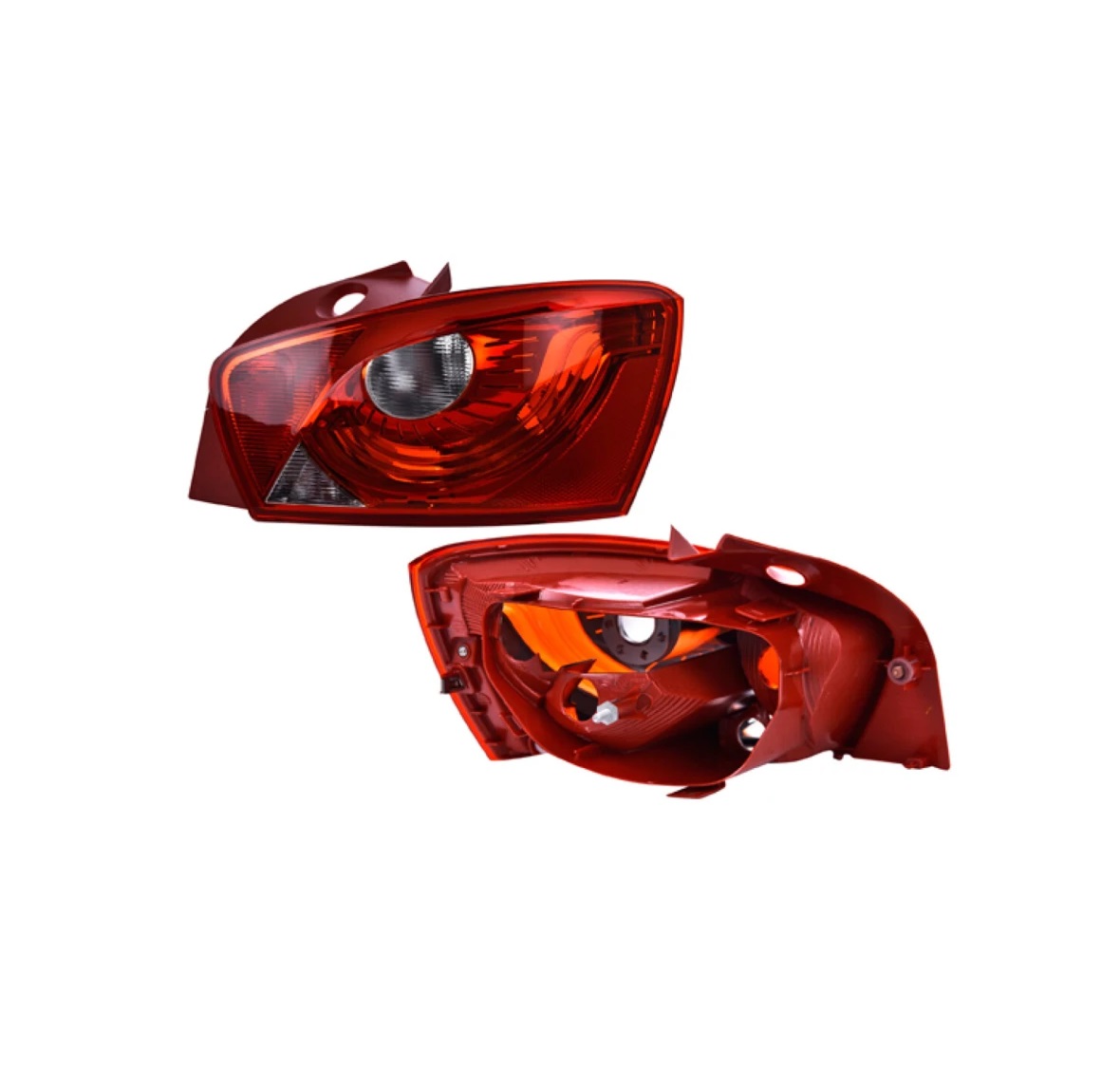 Calavera Der S/Arnes 5Ptas (Rojo/Blanco/Blanco) Seat Ibiza 2010 2017