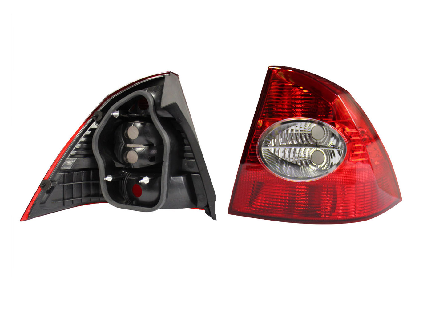 Calavera Der S/Arnes 4Ptas (Rojo/Blanco) Ford Focus Sedan 2007 2011